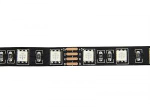 China USB TV Backlight RGB Flexible LED Strip Lights DC 5V SMD 5050 60 LEDs Per Meter on sale