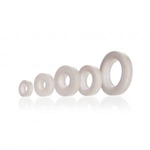 China Custom Silicone Rubber Parts Silicone Sealing Rings With PTFE Washer for original equipment manufacturer on sale