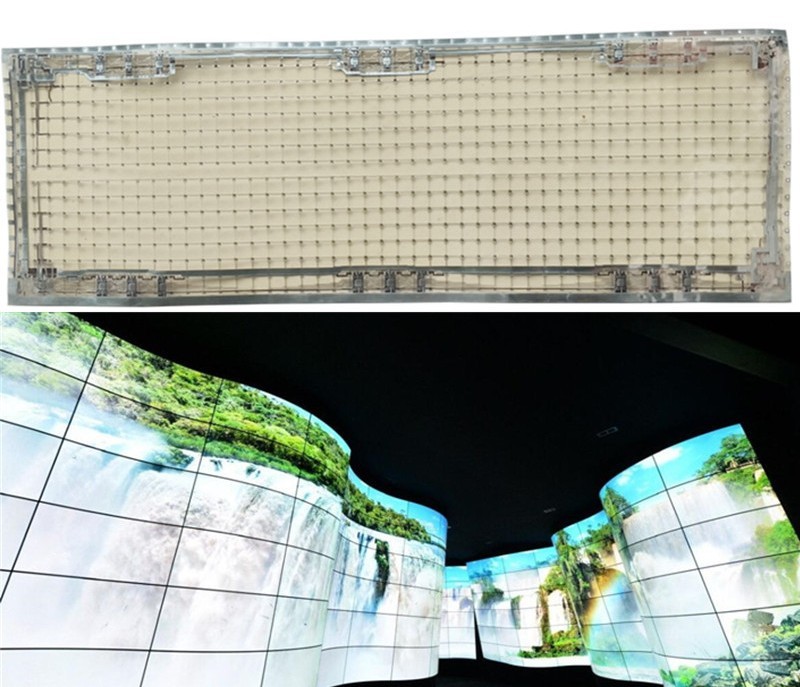 LED Transparent screen Ultra-Thin LED Flexible Screen for Billboard & Digital Signage Easy Installation Long Lifespan Competitive Price from