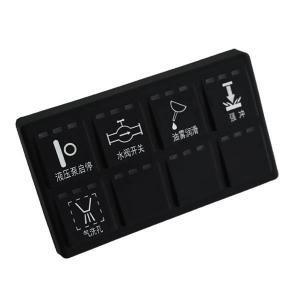 Wholesale 8-key silicone CAN bus communication panel with IP67 rating and customizable options from china suppliers