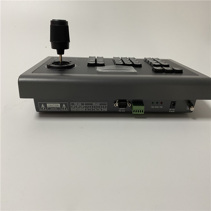 Support PELCO-D,PELCO-P and VISCA Control protocol IP Network PTZ Keyboard Controller For PTZ Video Conference Camera
