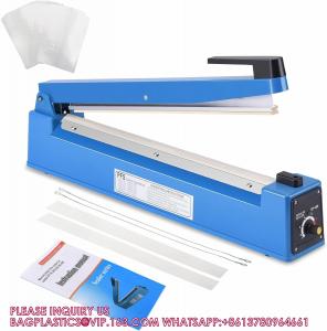Wholesale 16 Inch Impulse Bag Sealer, Manual Poly Bag Sealing Machine W/Adjustable Timer Electric Heat Seal Closer from china suppliers