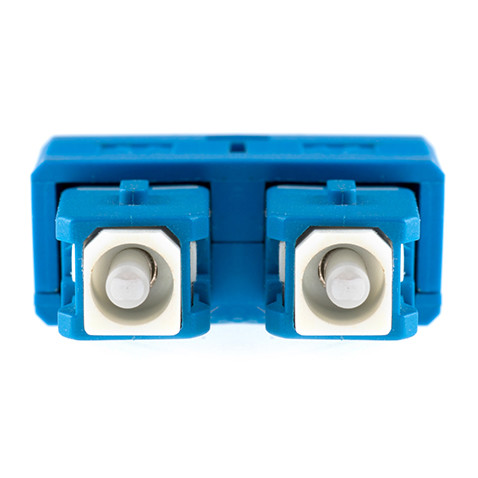 Multipurpose Sc Duplex Fiber Connector Blue Pink Color ROHS Approved