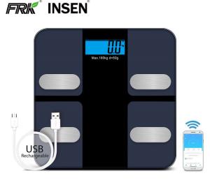 China 396LB USB Rechargeable WiFi Smart Body Analyser Scale on sale