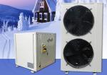 Low Temperature Air Source Heat Pump , Automatically Defrosting Split Unit Heat