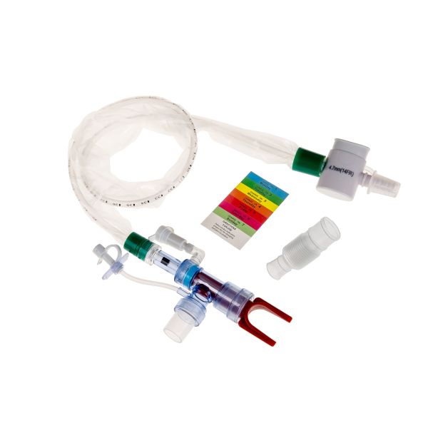 Disposable Medical Closed Suction Catheter with ISO Certificates