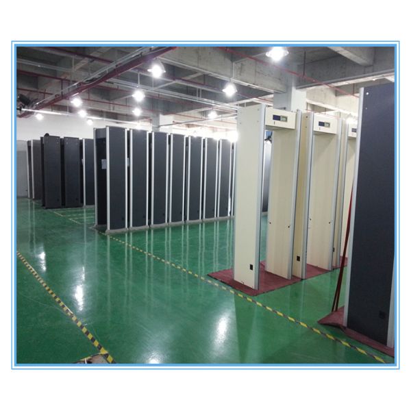 24 Zone Security Walk Through Metal Detector Gate Sound And Light Alarm