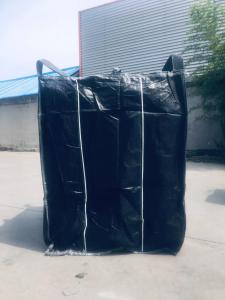 Wholesale 1.5 Tons 100% PP Woven Big Bag Black Carbon Bulk Bag Carbon Black Containers from china suppliers