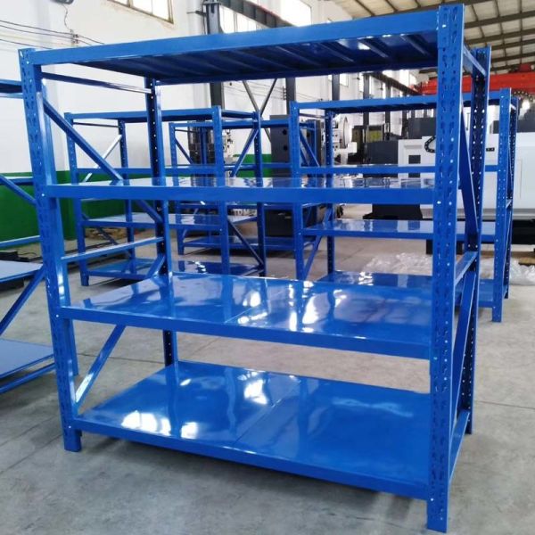 100kg-500KG/Layer Adjustable Metal storage shelving with Rust Resistant Coating