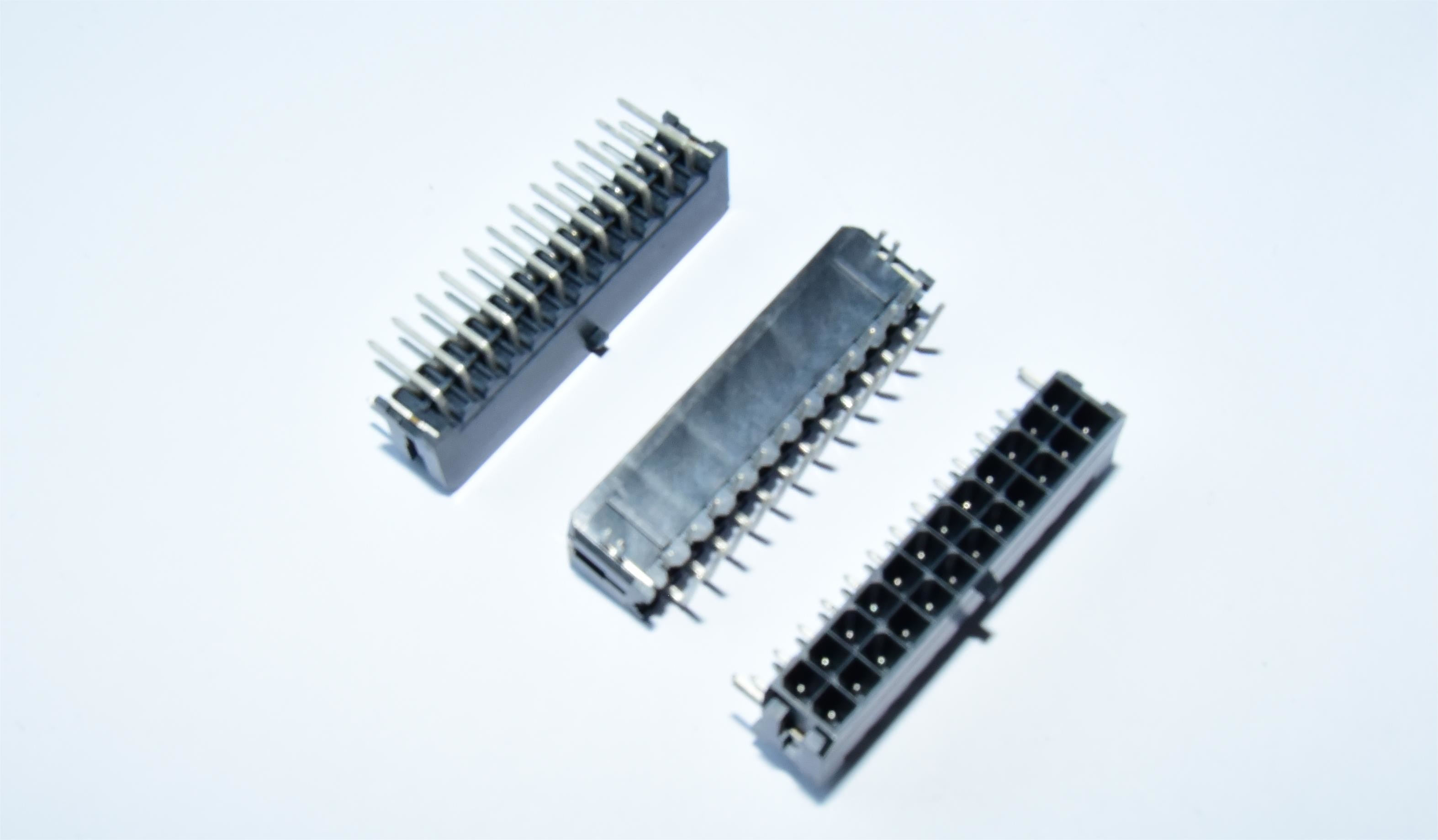 Micro-Fit 3.0 Side-Mounted Double Row Header Tinned 100u" Internal Structure of Electronic Devices