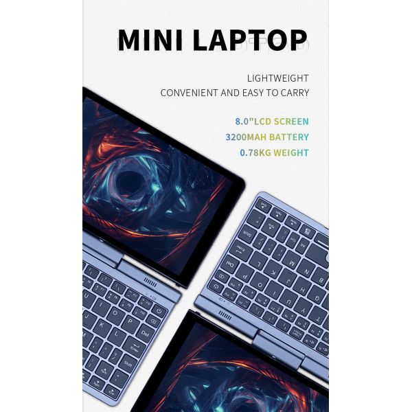 Touch Screen 8 Inch Pocket Mini Laptop Computer Ddr5 Max 1tb For Business Needs