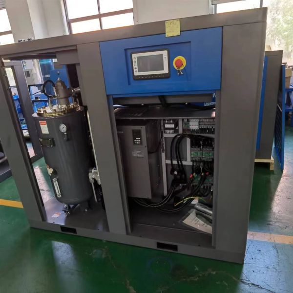 Industrial VSD Screw Compressor Efficiency Direct Driven