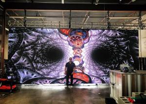 Wholesale Hanging Curved Led Panel Stage Background Flexible Video Wall Display Screen P3.9 from china suppliers
