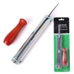 Half Round Saw Chain Sharpening Kit 7 Pieces Flat Round File Chainsaw Sharpener