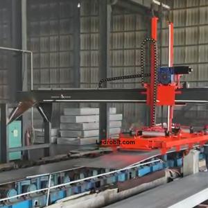 Wholesale Automatic Floor Palletizing Machine automated palletizer Custom Conveying from china suppliers
