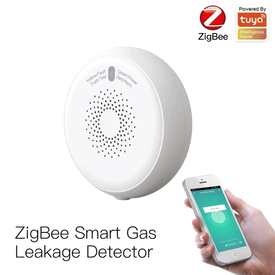 70dB Smart Propane Detector Zigbee Gas Sensor Smart Alarm Sensor