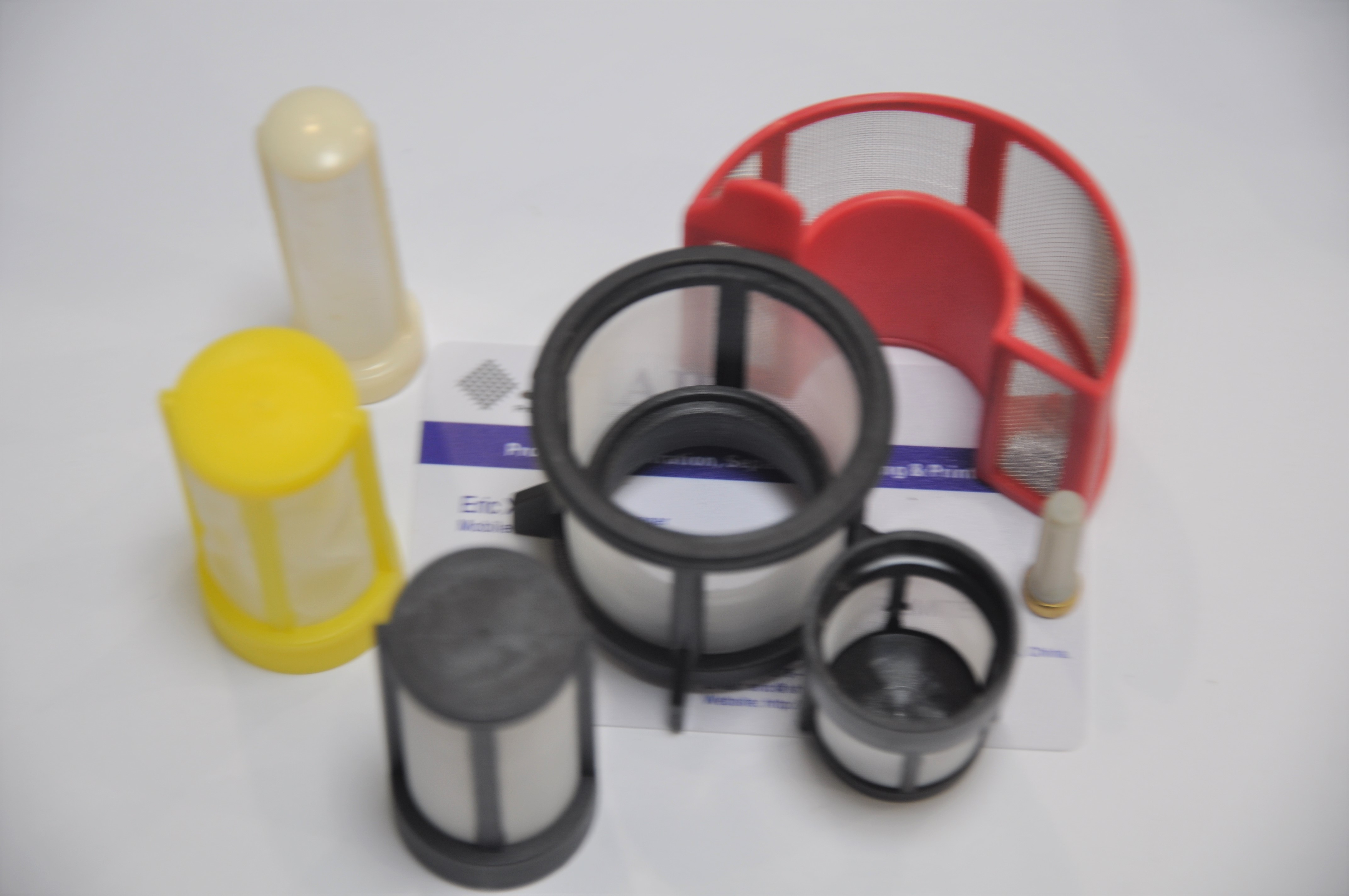 High Volume PP Filter Components Custom Design Various Frame Color Available