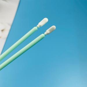 China Micro Electronics Cleaning Swabs 1mm Thin Flexible Polyester Tips ESD Safe for Sensitive Components on sale