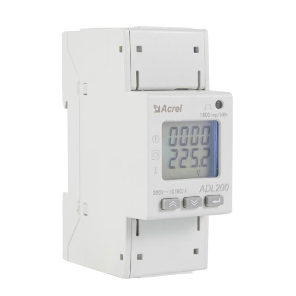 Quality KWh Class 1 ADL200 Din Rail Energy Meter With Digital LCD Display for sale