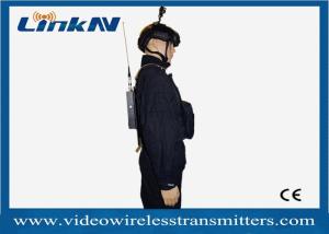  COFDM Wireless Video System AES256 Encryption HDMI & CVBS H.264 2-8MHz Bandwidth Battery Powered