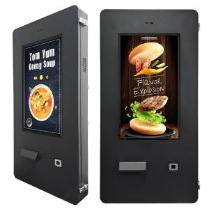 China 24 Inch 1500nits Outdoor Dual Wifi 2.4G 5G Self Service Kiosk Scanner Printer NFC on sale