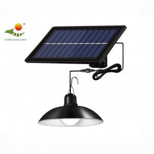 PC Material Chandelier Solar Panel Energy System Remote Controlled