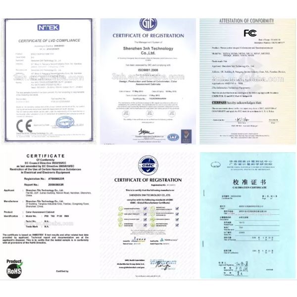 Color Inspection Light Box Color Assessment Cabinet Tilo T60+ 5 Light Sources CWF UV F TL84 D65