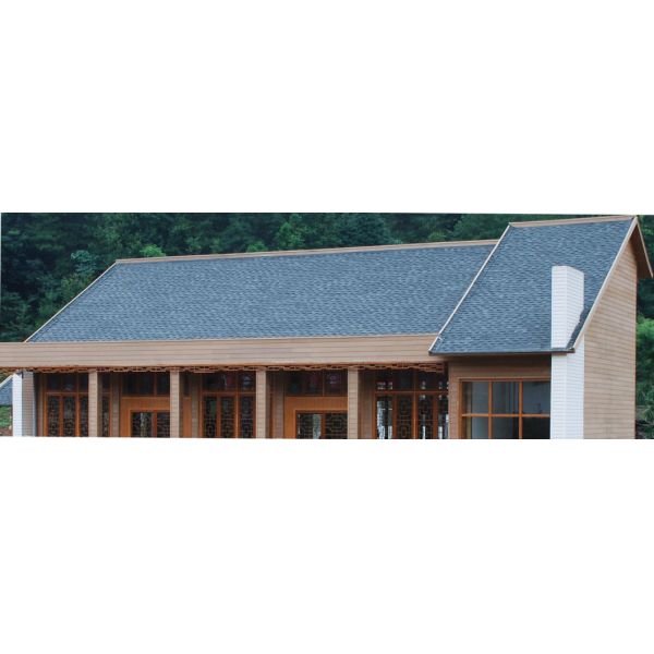 15years Factory Directly Sell Composite Fiberglass Asphalt Colored Stone Coated Roofing Shingle