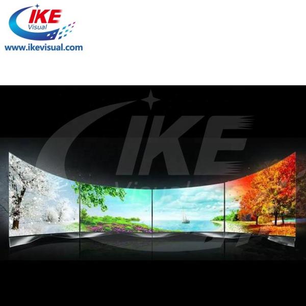 Quality Custom IP43 Curved LED Display Screen SMD 2020 P4 Indoor LED Screen for sale