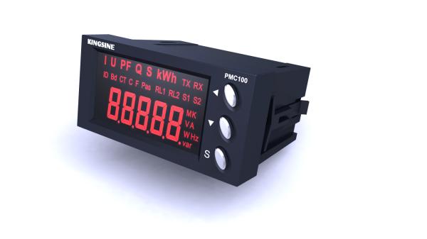 Quality Single Phase Multifunctional Power Meter , 2 Channel PMC100 for sale