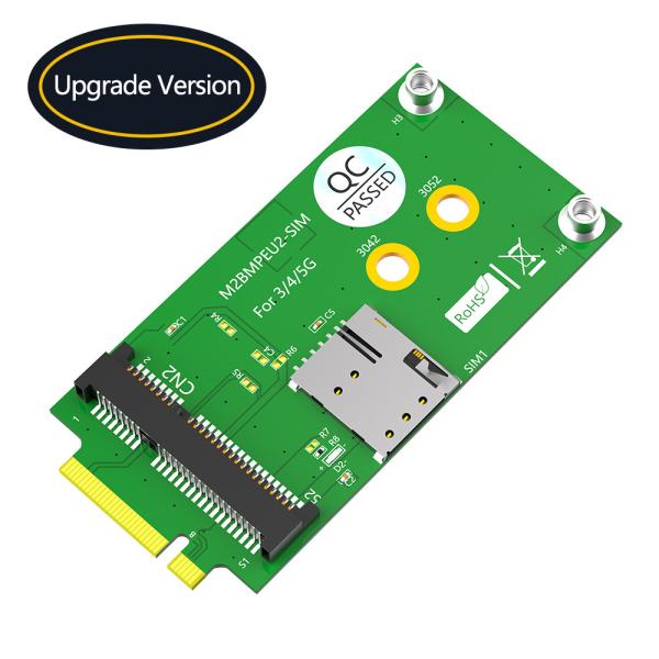Quality M.2 Key B to Mini PCI-E Adapter with SIM card Slot for sale