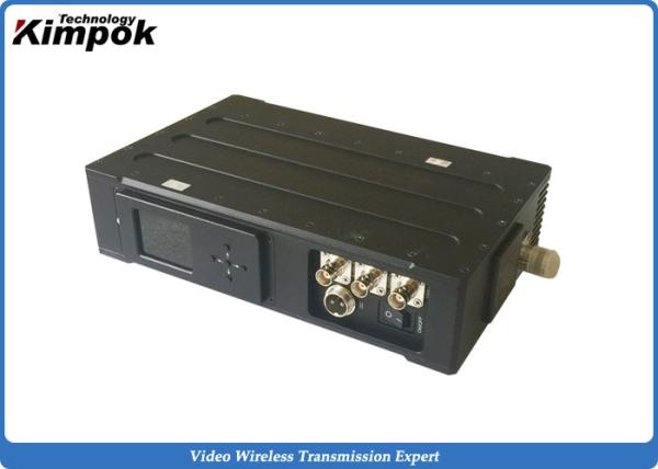 Quality Military Level COFDM Video Transmitter 20W Long Range Audio Video Transmission System with Encryption for sale
