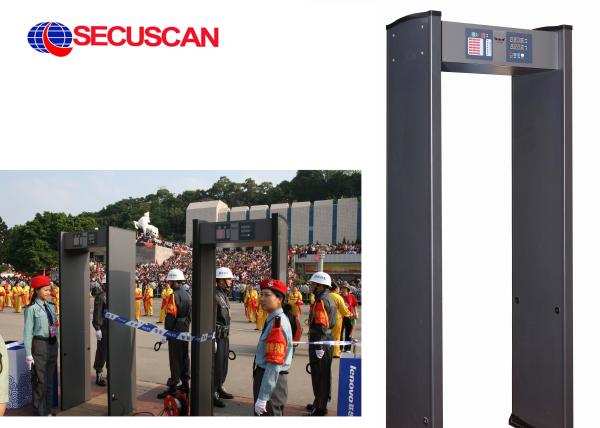 Quality Sensitivity Door Frame walkthrough metal detectors Convention center for sale