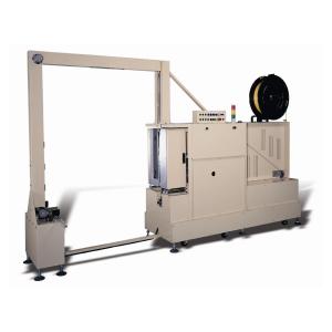 Wholesale HMI Touch Panel Vertical Strapping Machine , High Efficiency Automatic Strapping Machine from china suppliers