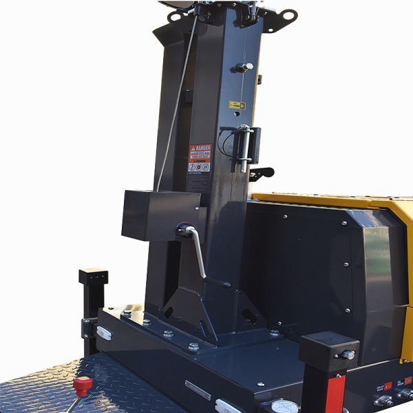 2 Wheels Portable Light Tower Generator Stable Performance Towable Light Tower