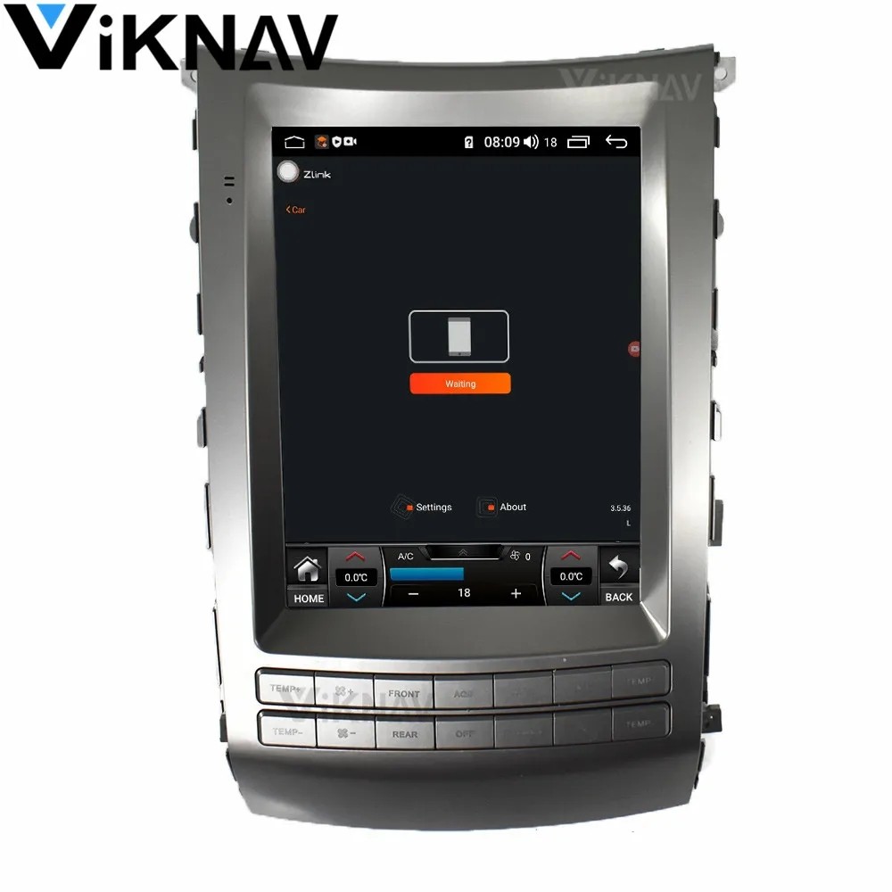8 Core Wireless Android Auto Radio In 2008-2012 HYUNDAI VERACRUZ IX55