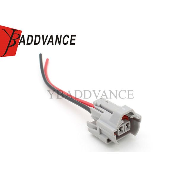 2 Pin Nippon Denso Fuel Injector Connector Female Wire Pigtail