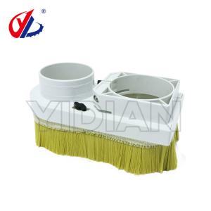 China 100mm Dust Collector Dust Cover With Brush For CNC Spindle Motor Milling Machine on sale