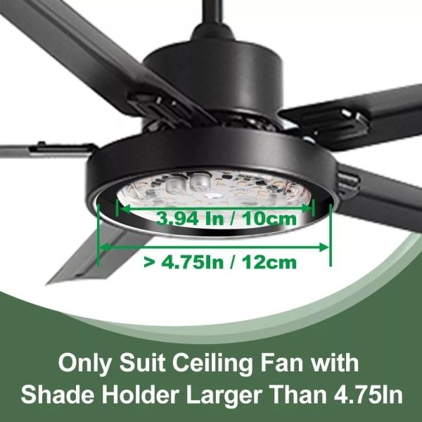 15W 100MM LED Light Engine For Dining Room 120V Ceiling Fan Panel Retrofit Kit With DOB Modules LED Ceiling Fan Light Replacement