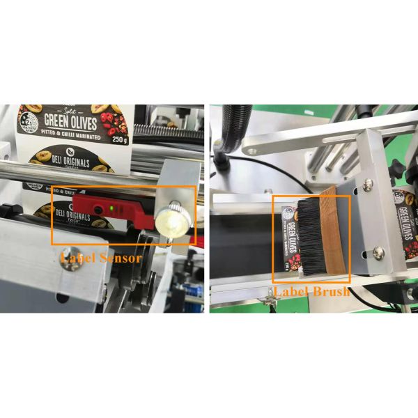 Customizable Labeling Machine Automtiac Flat Surface Bottle Labeller With Date Coder