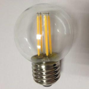 Wholesale smart design glass shell G50 type 3.5W filament led bulbs light dimmable E26 screw from china suppliers