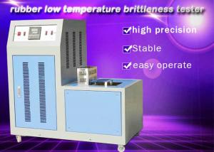 Durable Rubber Testing Instruments / Equipments For Low Temperature Brittleness