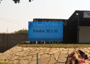 Mobile Totem LED Display Video Wall , Commercial Flexible LED Video Display Panels