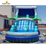 Strong PVC Custom Inflatable Slide With Obstacle Course For Events
