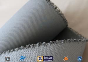 Wholesale 1550G 1.5MM Thermal Insulation Materials Grey Silicone Coated Fiberglass Fabric from china suppliers