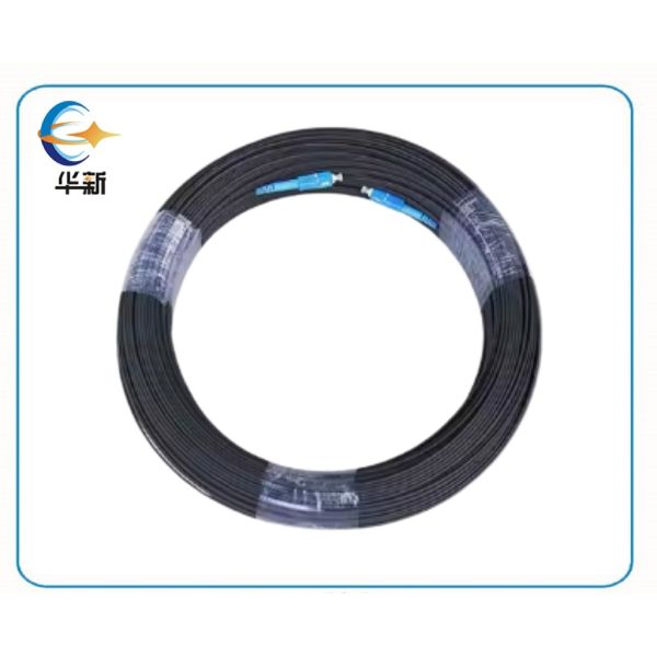 Pre-connectorized Drop Cable 1m 2m 10m Optical Fiber Cable FTTH Network FC SC ST LC