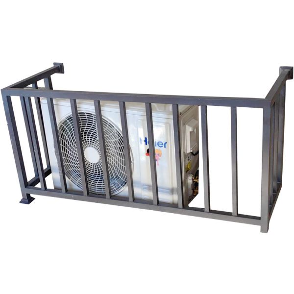 Outdoor Balcony Electrostatic Wrought Iron Guardrail Fence Railing Galvanised Steel