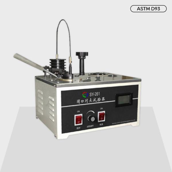Quality Lcd Screen Flash Point Tester Closed Cup Pensky Martens Petroleum Test Equipment for sale
