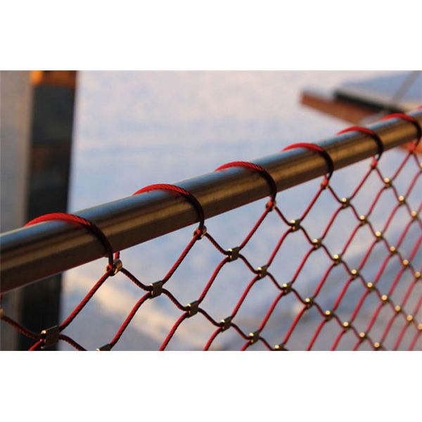 Flexible X-tend Ferruled Stainless Steel Wire Rope Mesh For Balcony Balustrade