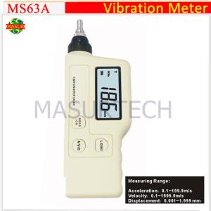 Wholesale handheld portable digital vibration meter MS63A from china suppliers